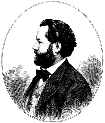 Portrait of Henrik Ibsen in Illustreret Tidende 27. januar
					1867
